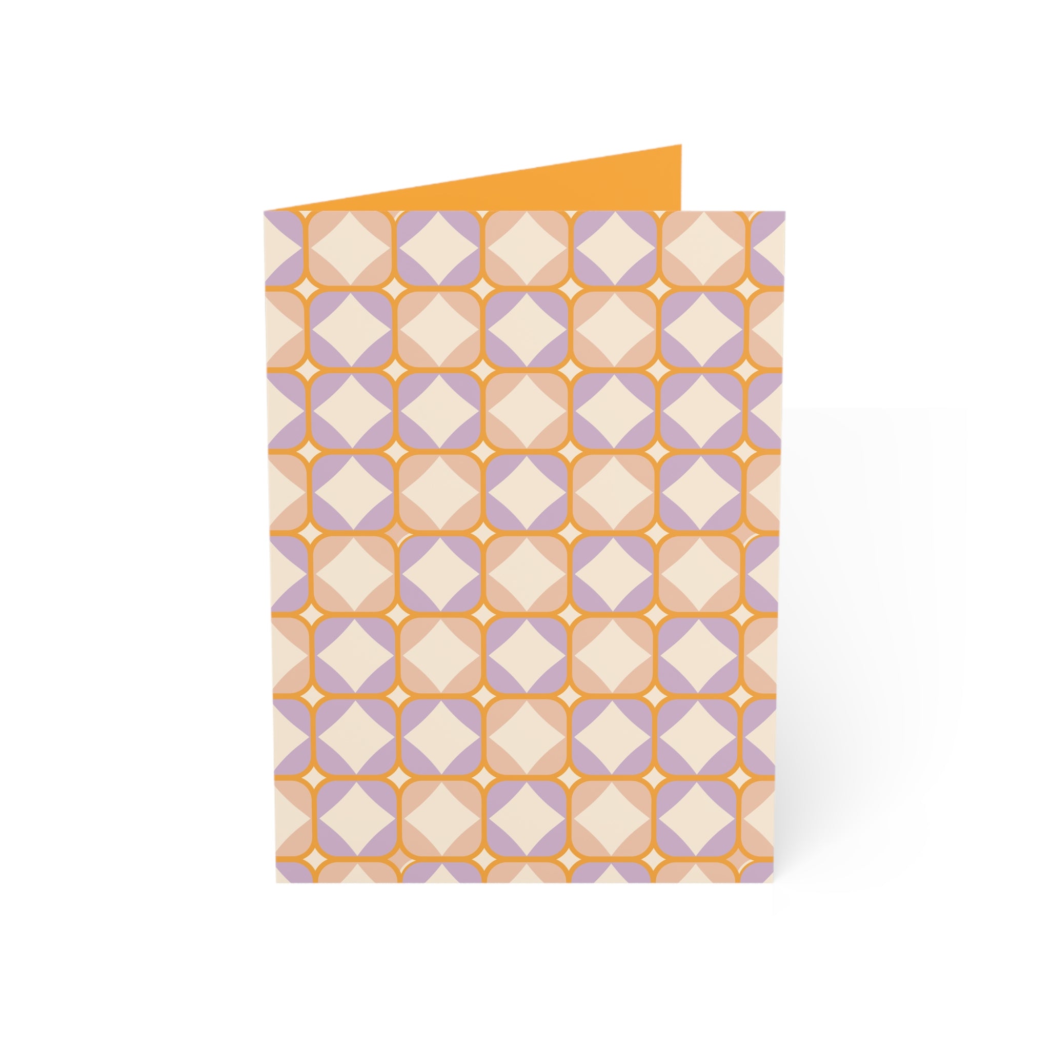 Peach & Lilac Greeting Cards (Sets of 1, 10, 30, 50)