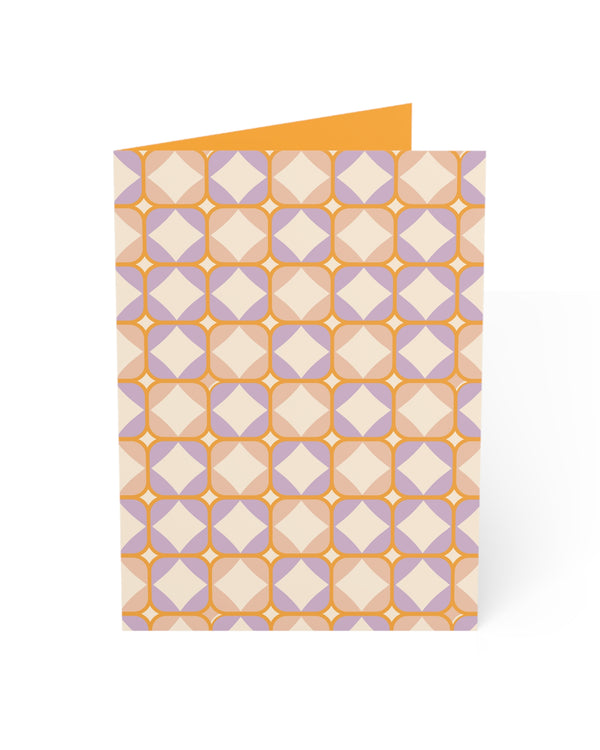 Peach & Lilac Greeting Cards