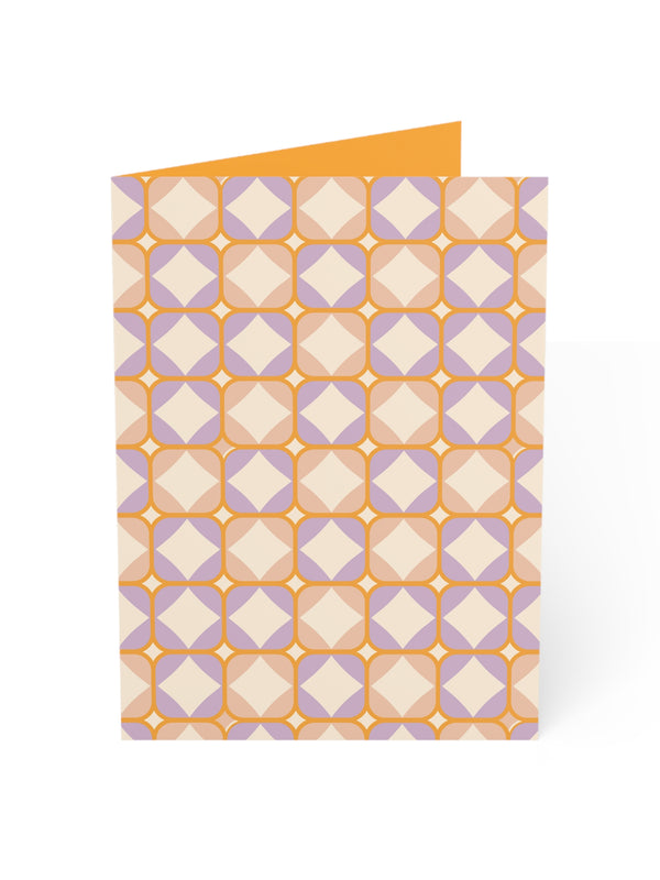 Peach & Lilac Greeting Cards