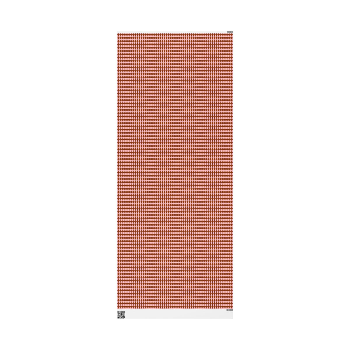 Copper Checkmate Wrapping Paper