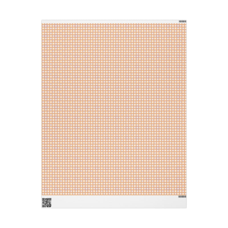 Peach & Lilac Wrapping Paper