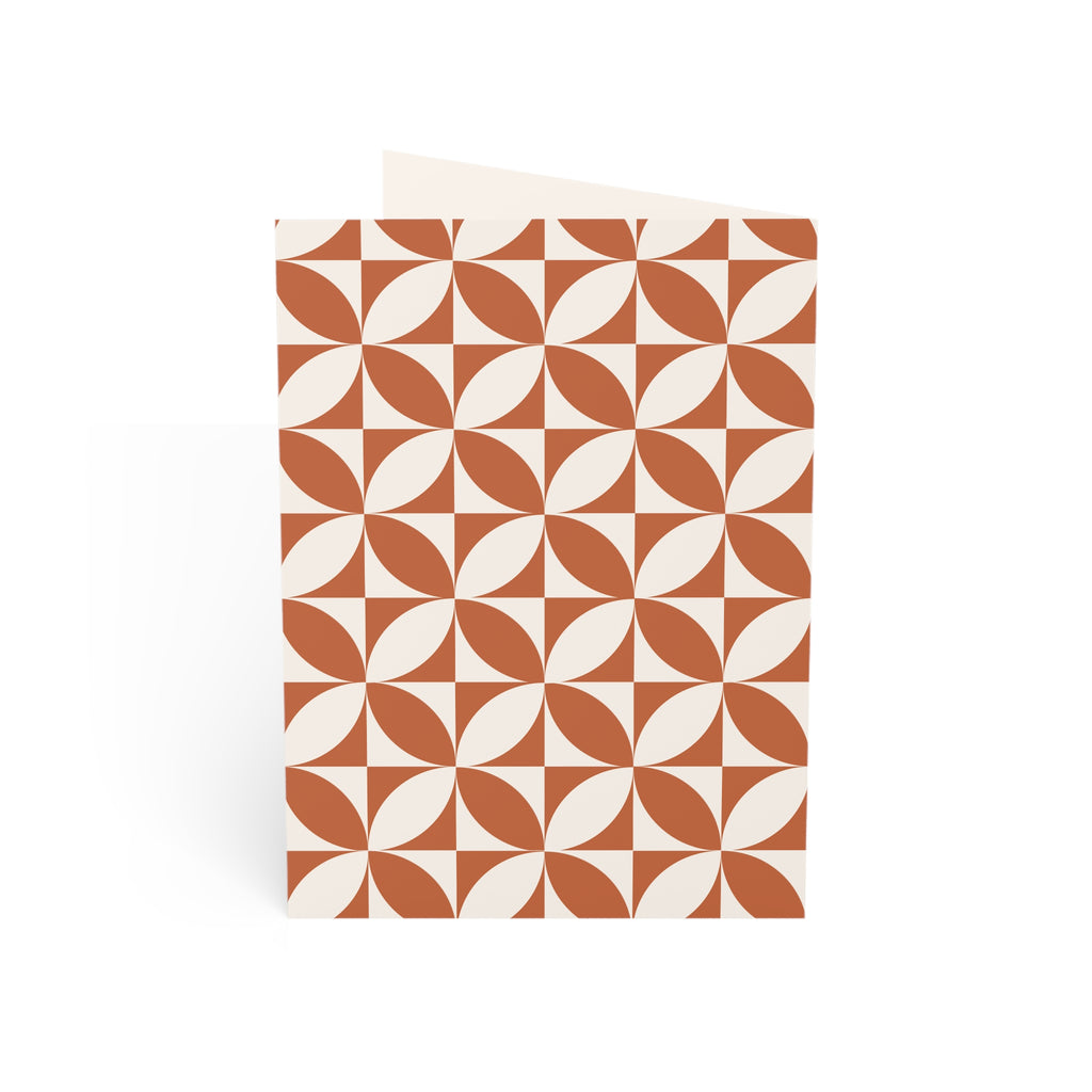 Terra Bloom Greeting Card (Sets of 1, 10, 30, 50)