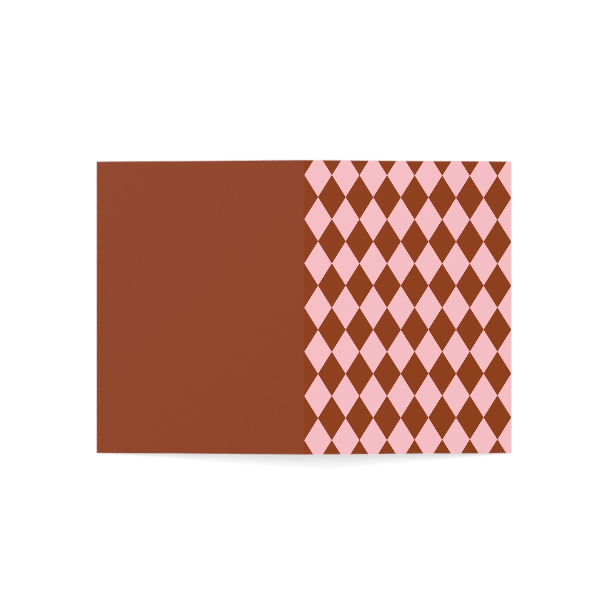 Copper Checkmate Greeting Cards (Sets of 1, 10, 30, 50)
