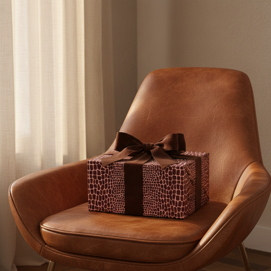 Velvet Croc Wrapping Paper