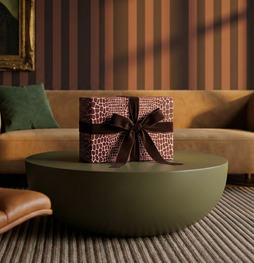 Velvet Croc Wrapping Paper