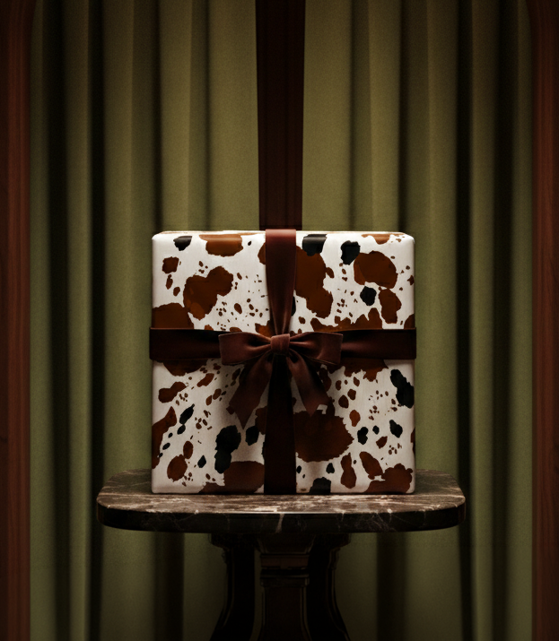 Cocoa Hide Wrapping Paper