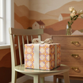 Peach & Lilac Wrapping Paper