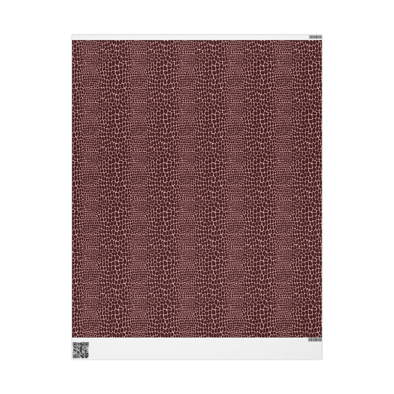Velvet Croc Wrapping Paper