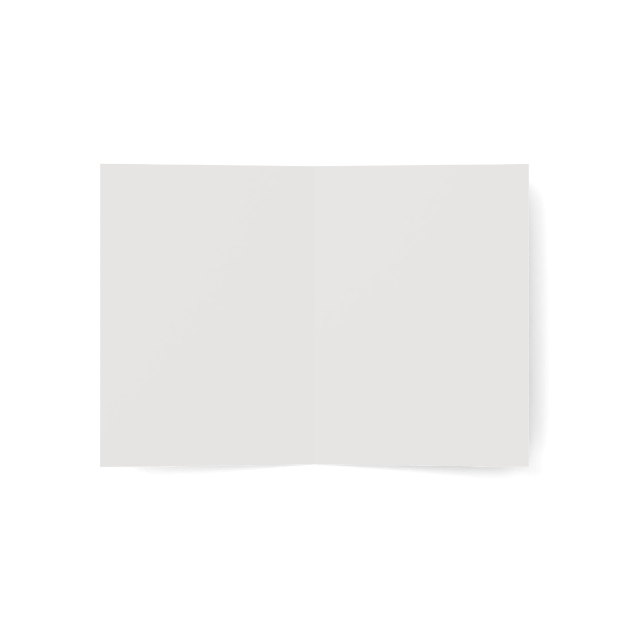 Cocoa Hide Greeting Cards (Set of 1, 10, 30, 50)