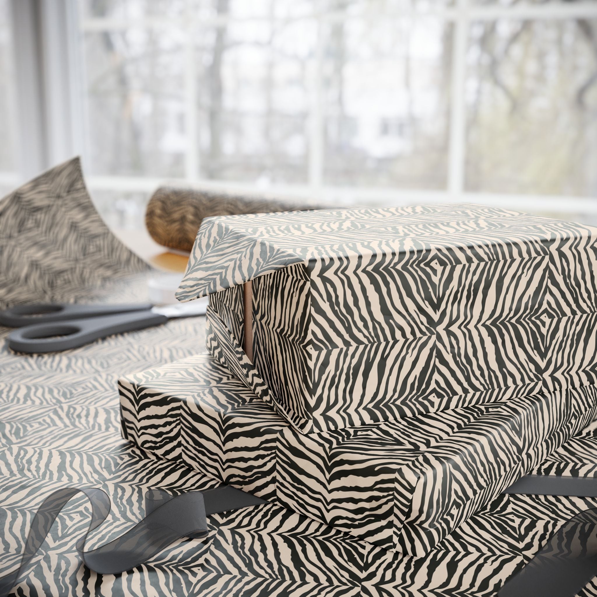 Ivory Axis Wrapping Paper