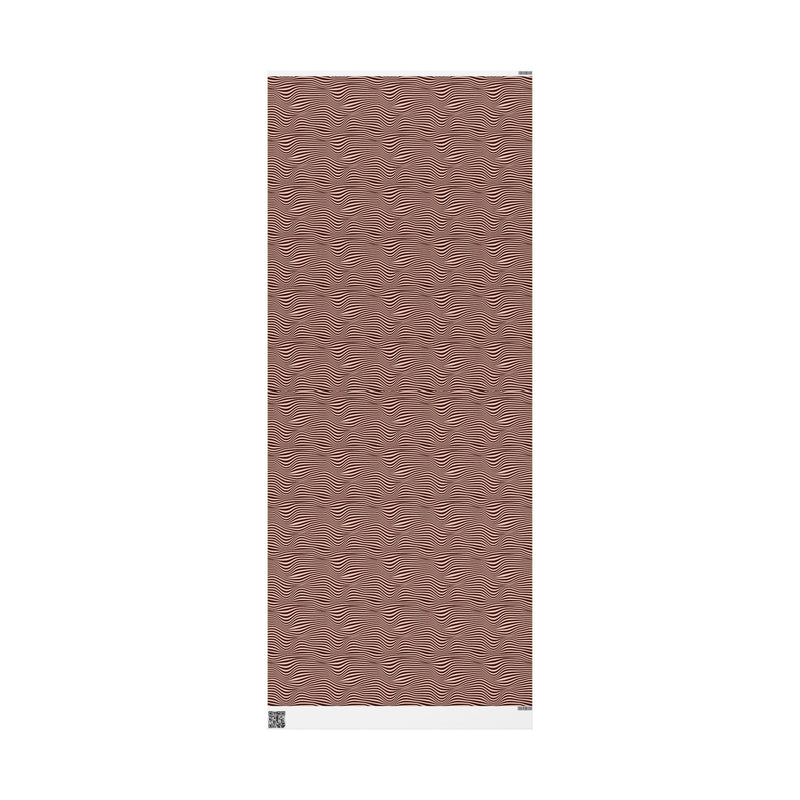 Mocha Current Wrapping Paper