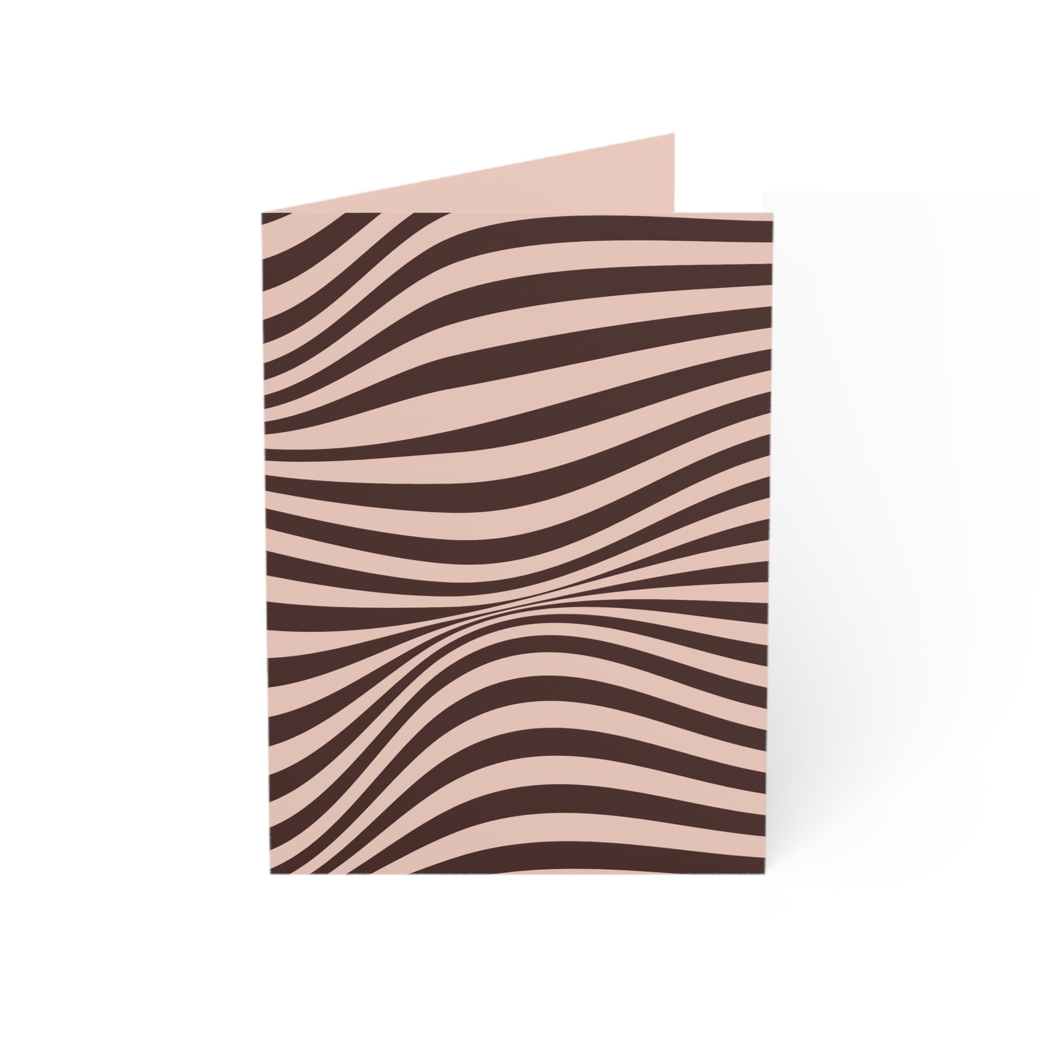 Mocha Current Greeting Card (Sets of 1, 10, 30, 50)
