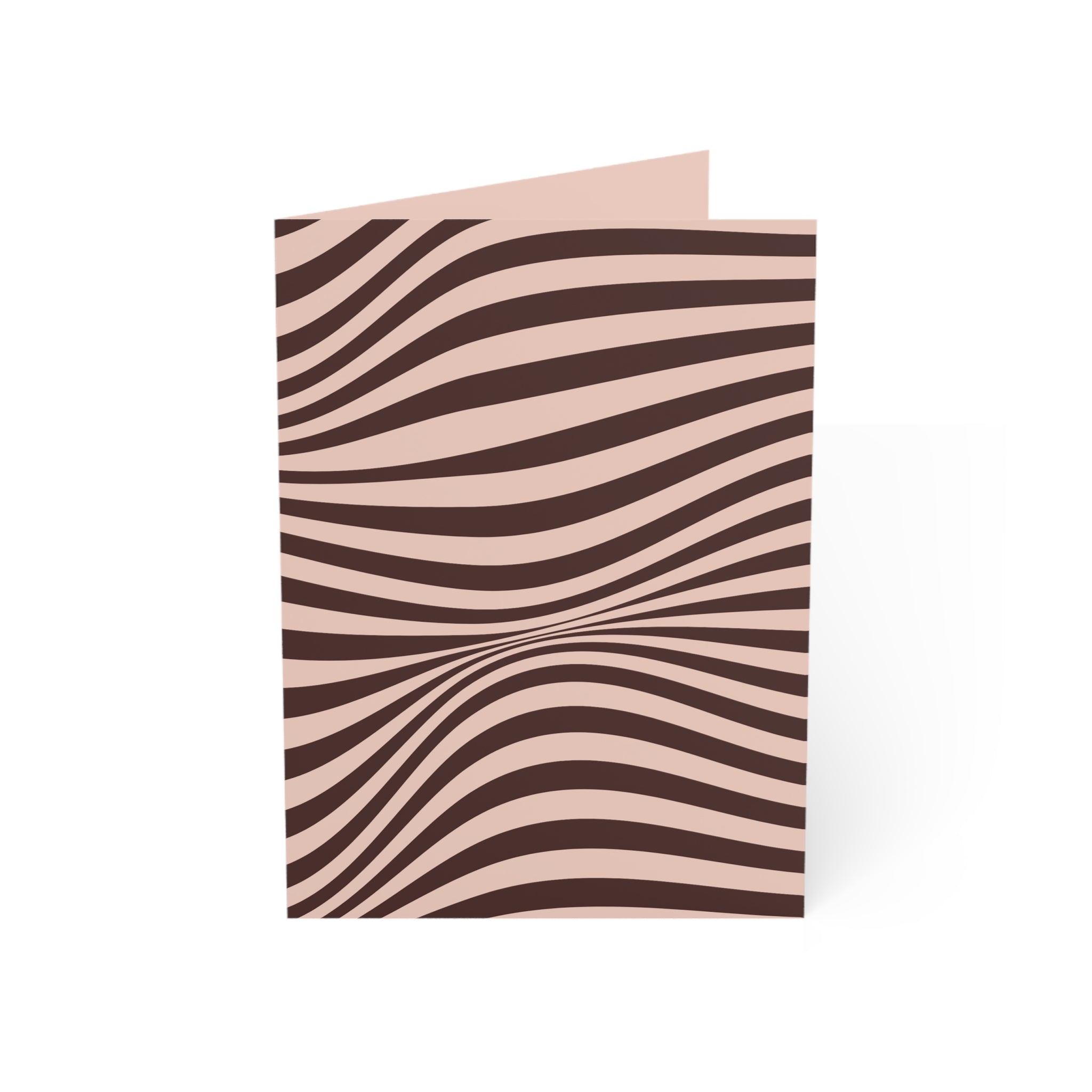 Mocha Current Greeting Card (Sets of 1, 10, 30, 50)