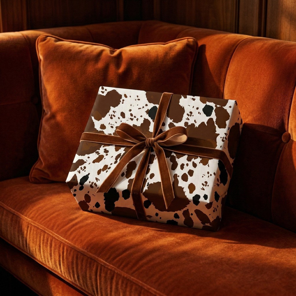 Cocoa Hide Wrapping Paper