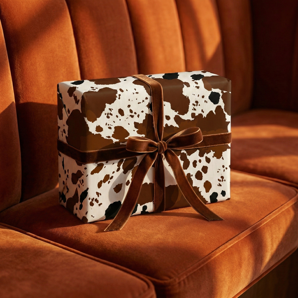 Cocoa Hide Wrapping Paper