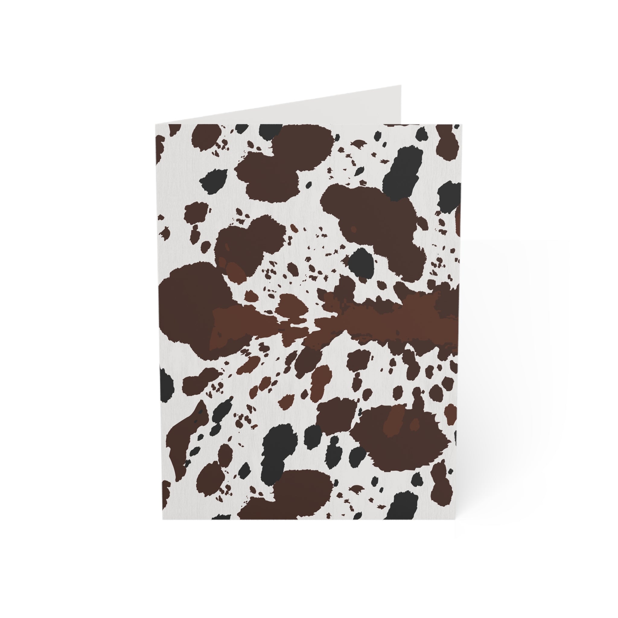 Cocoa Hide Greeting Cards (Set of 1, 10, 30, 50)