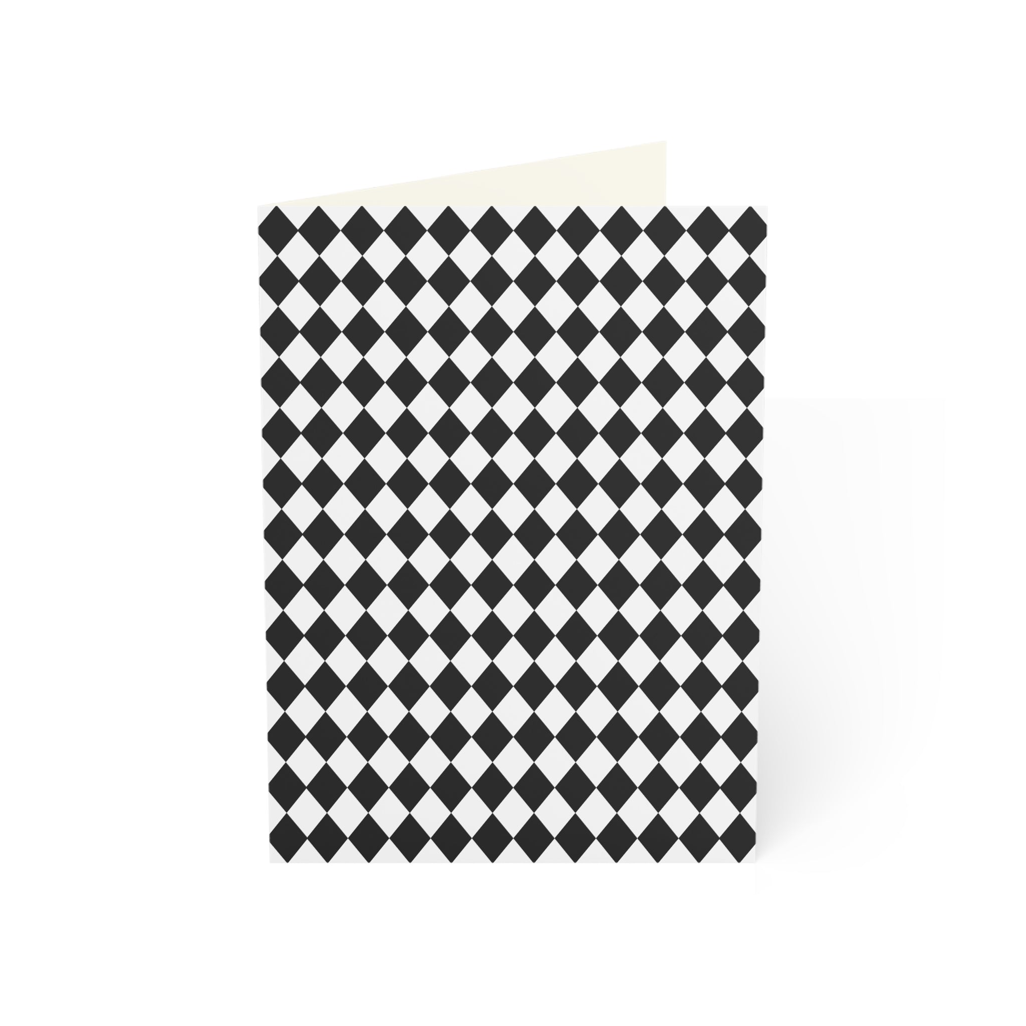 Tuxedo Tiling Greeting Cards