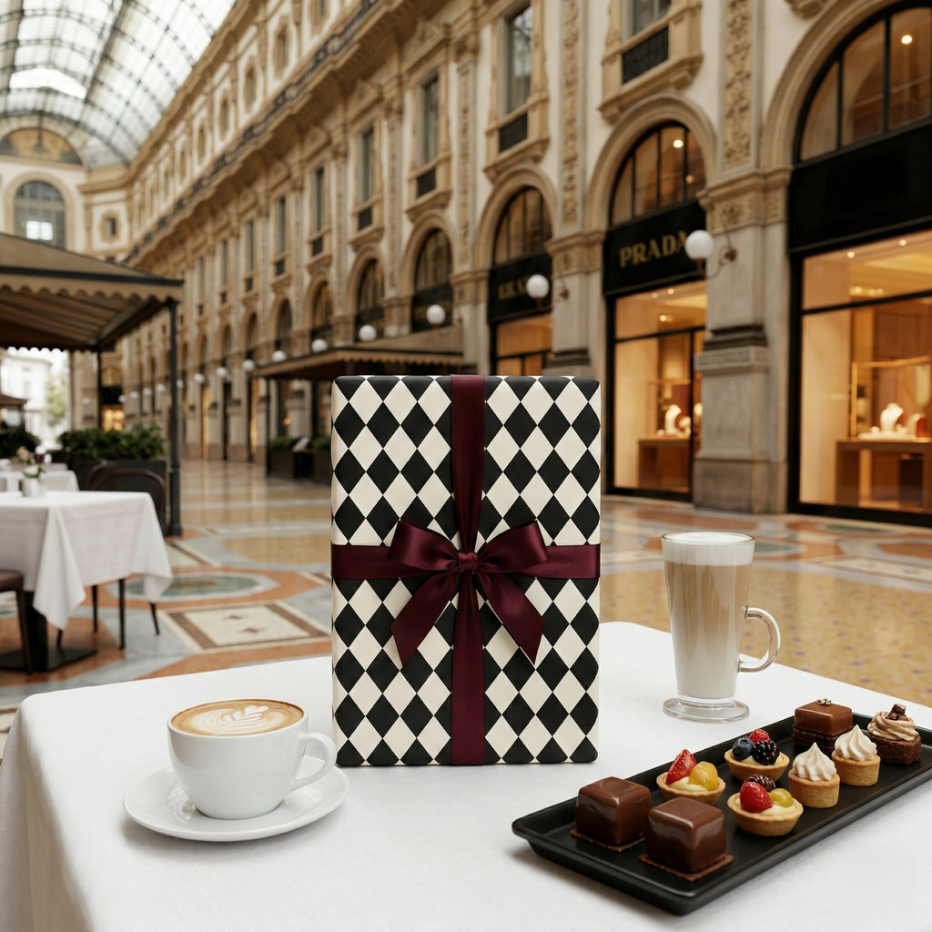 Tuxedo Tiling Wrapping Paper