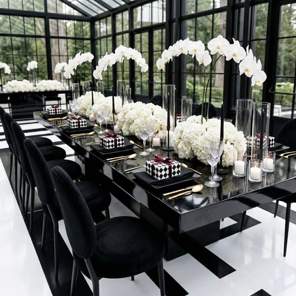 Tuxedo Tiling Wrapping Paper