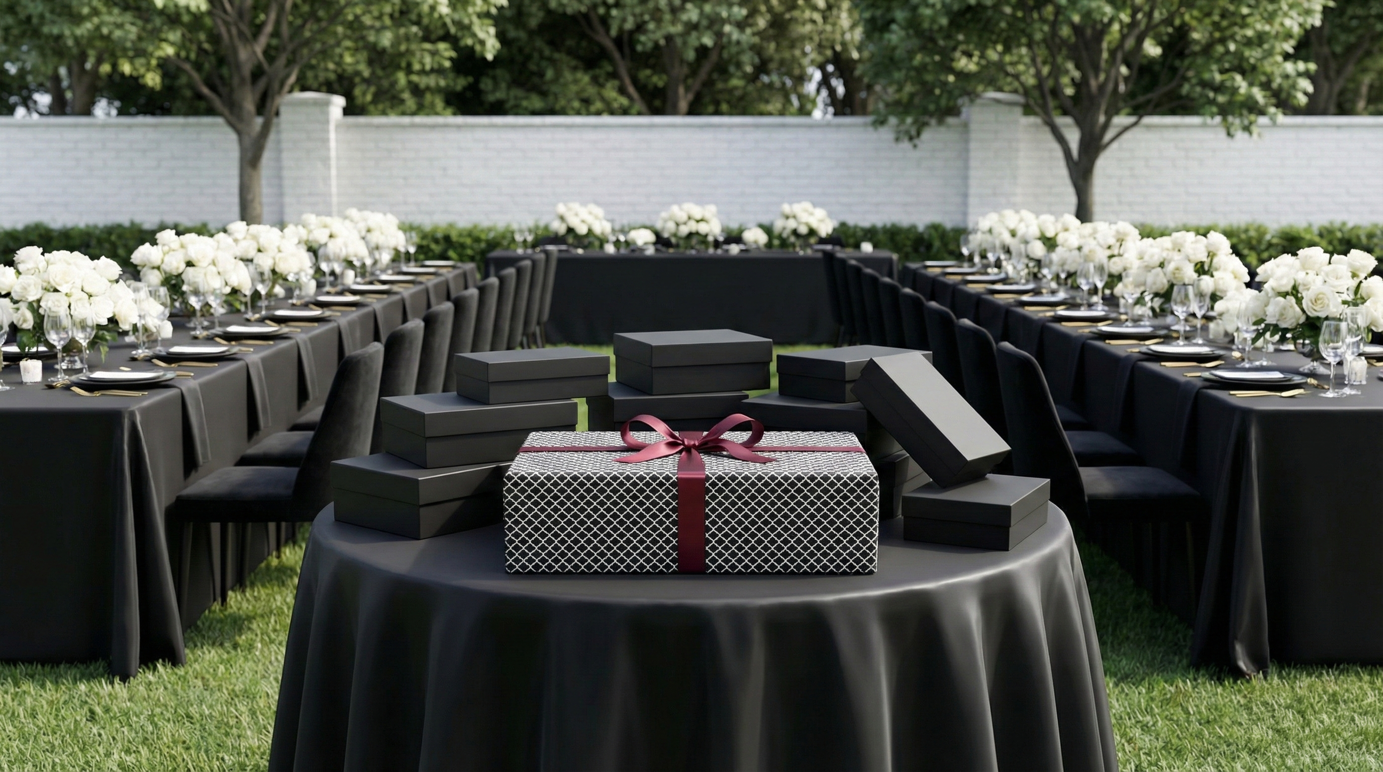 Trellis Wrapping Paper