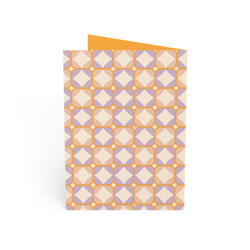 Peach & Lilac Greeting Cards