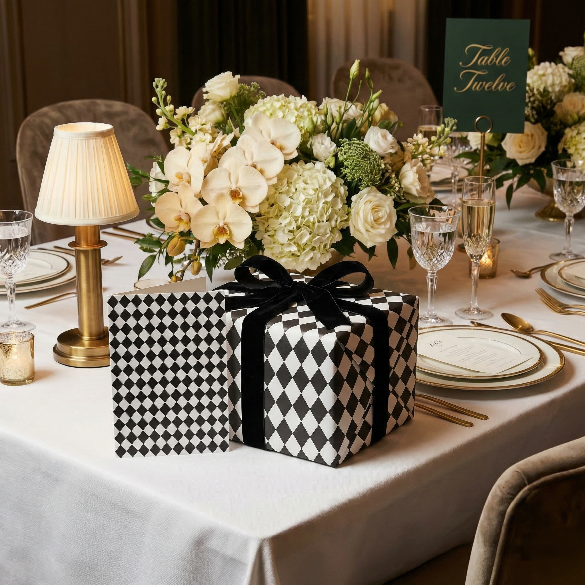 Tuxedo Tiling Gift Set