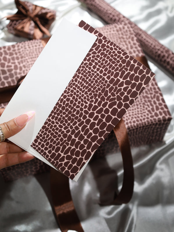 Velvet Croc Greeting Cards