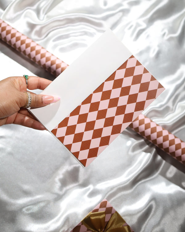 Copper Checkmate Greeting Cards