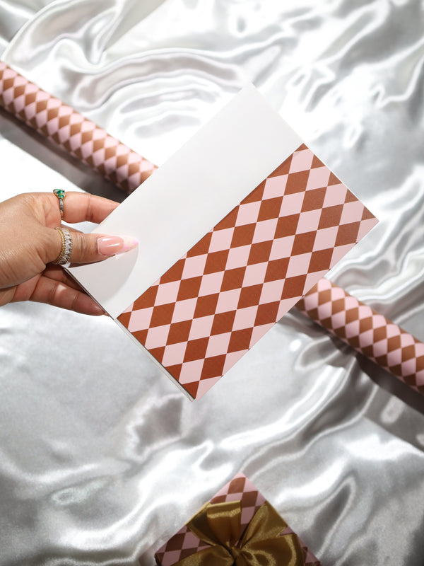 Copper Checkmate Greeting Cards
