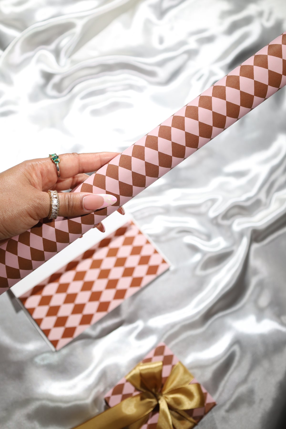 Copper Checkmate Set