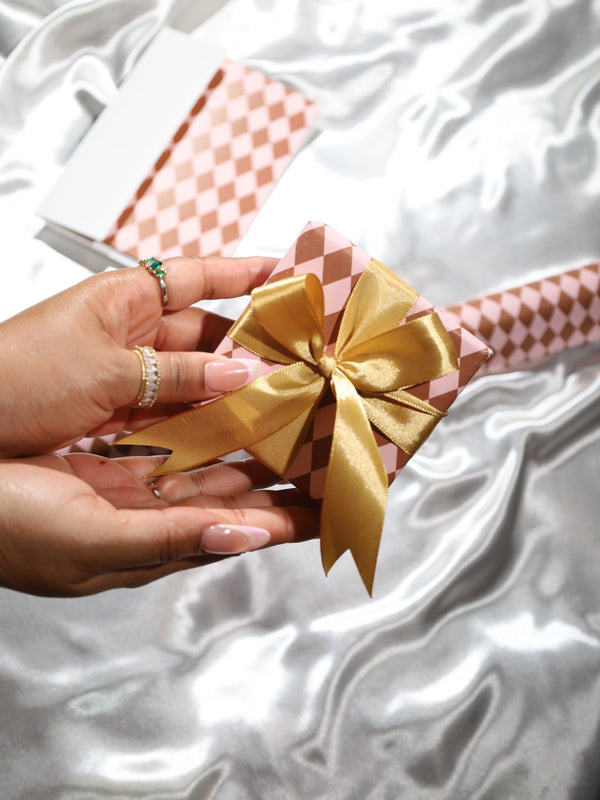 Copper Checkmate Gift Set