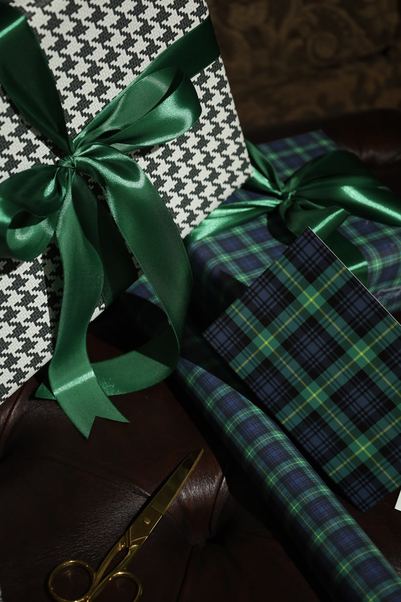 French Tweed & Founders' Plaid Wrapping Papers